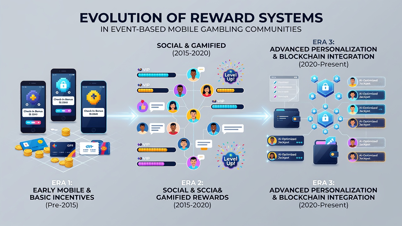Beispielhafte Darstellung komplexer Belohnungsketten in mobilen Gambling-Communities